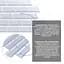 Декоративна ПВХ панель біла клінкерна цегла Sticker Wall SW-00001431 960х480х4мм - мініатюра 2