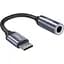 Перехідник USB-C M to 3.5mm F 0.12m gray Essager (EZJE01-0G) - мініатюра 1