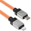 Кабель Baseus CoolPlay Series Fast Charging Cable Type-C to Lightning 20W 1m CAKW000007 Orange - миниатюра 2