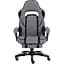 Геймерське крісло GT Racer X-2749-1 Fabric Gray\Black Suede [121451] - мініатюра 2