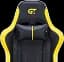 Геймерское кресло GT Racer черное с желтым (X-2528 Black/Yellow) - миниатюра 10