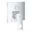 Змішувач прихованого монтажу на 3 виходи Grohe Eurocube 24094000, Хром - мініатюра 1