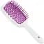 Щітка для волосся Janeke Small Superbrush, 17,5х7 см, біла з фуксією - мініатюра 1