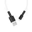 Кабель Borofone BX31 USB to iP 2.4A 1 м silicone TPE connectors білий - мініатюра 3