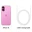 Мобільний телефон Apple iPhone 16 128GB Pink (MYEA3) - мініатюра 8
