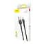 Кабель Baseus Baseus Cafule Cable USB to MicroUSB 2m Grey/Black (CAMKLF-CG1) [73381] - мініатюра 5