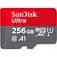 Карта памяти SanDisk microSDXC 256GB UHS-I Ultra A1 + SD Adapter (SDSQUAC-256G-GN6MA) [100887] - миниатюра 2