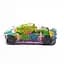 Дитяча музична машинка A-Toys XY.147-2 прозорий корпус, кольорові деталі, звук, світло, в коробці (6973460010015) Фіолетовий - мініатюра 1