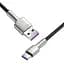 Кабель Baseus Cafule Metal Data Cable USB to USB-C 1m Black (CAKF000101) [86016] - мініатюра 3