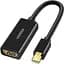 Переходник Ugreen Mini DP to HDMI Converter 4K@30Hz Black (40360) - миниатюра 1