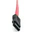 Кабель для передачі даних SATA Right Angle Signal 7 Pin - 7 Pin 0.3 м Extradigital (KBV1742) - мініатюра 2
