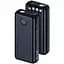 Портативний ЗП Power Bank Amaya F239L 22.5W flashlight with cable 20000 mAh Black - мініатюра 1