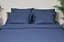 Підковдра Moon&Star Satin Stripe Delfi Blue Полуторна 143x210 см - мініатюра 2