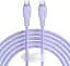Кабель Baseus Pudding Series Fast Charging Cable Type-C to Type-C 100W 1.2m P10355702511-00 Purple - мініатюра 1