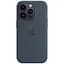 Силіконовий чохол CasePro Silicone Case with MagSafe Storm Blue для iPhone 14 Pro - мініатюра 1