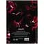 Книга записна Axent Maroon fleur А5 в клітинку 96 аркушів (8459-1-A) - мініатюра 4