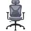 Офисное кресло Officepro AtlasOC630-B-DG-DG Black/Dark Gray (OC630-B-DG-DG) - миниатюра 1