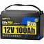 Акумулятор WattCycle LiFePO4 12V (12.8/100Ah/1280Wh) (WT12V100AH110PRO) - мініатюра 1