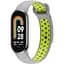 Ремінець Becover Vents Style для Xiaomi Mi Smart Band 8 Gray-Green (709418) - мініатюра 1