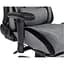 Геймерське крісло GT Racer X-2534-F Fabric Gray/Black Suede [121429] - мініатюра 10