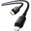 Кабель Baseus Silky Series USB-C to Lightning 20W 1m Black (P10377700113-00) [155530] - мініатюра 2