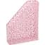 Лоток для паперів Buromax Rose Pastel металевий вертикальний 31.8х24.8х7.5 см рожевий (BM.6261-10) - мініатюра 1