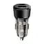 Автомобільний зарядний пристрій ACEFAST B12 60W (USB-A+USB-C) dual-port car charger чорний - мініатюра 1