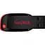 USB флеш накопитель SanDisk 64GB Cruzer Blade Black/red USB 2.0 (SDCZ50-064G-B35) - миниатюра 1
