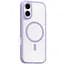 TPU+PC чохол Blueo Skin Friendly Frosted with MagSafe для Apple iPhone 17 (6.3) Бузковий / Purple - мініатюра 1