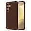 Противоударный оригинальный кожаный чехол для Samsung Galaxy S24/S25 Incipio Protective Leather Case Brown - миниатюра 4
