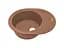 Кухонная мойка Adamant OVUM terra-cotta 615x495x200 мм, с крылом 61,5 см - миниатюра 2