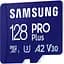 Карта пам'яті Samsung microSDXC PRO Plus 128GB Class 10 UHS-I U3 V30 A2 + SD Adapter (MB-MD128SA) [112859] - мініатюра 5