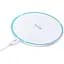 Бездротовий зарядний пристрій Hoco Easy Wireless Charger CW6 Pro White [103862] - мініатюра 1