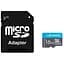Карта памяти Usams US-ZB117 (TF High Speed ​​Card) microSDHC Class 10, 16GB с адаптером Blue - миниатюра 1