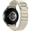 Ремешок для Samsung Galaxy Watch 4 44mm - белый Watchbands Cloth Wave ширина крепления 20мм нейлоновый (WB044-2550472) - миниатюра 1