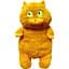 Мягкая игрушка Bambi Толстый кот 60 см желтая - миниатюра 1