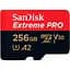 Карта пам'яті SanDisk microSDXC 256GB UHS-I Extreme Pro U3 V30 A2 + SD Adapter (SDSQXCD-256G-GN6MA) [100880] - мініатюра 3