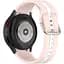 Ремешок для Samsung Galaxy Watch 4 Classic 46mm - розово-белый ширина крепления 20мм силикон Watchbands D2 (W16-9WB40151999) - миниатюра 1