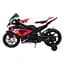 Электромотоцикл со вспомогательными колесами Ramiz HP4 12 В, Red (PA.JT5001.CR) - миниатюра 13