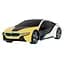 Машинка RASTAR BMW i8 змінний колір кузова + світлодіодні фари + 2,4 ГГц пульт 1:24 білий 48400-1 - мініатюра 3
