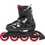 Ролики Rollerblade Microblade 33-36,5 Чорний-Червоний - мініатюра 3
