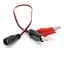 Аккумуляторная литиевая батарея QiSuo QS606СH 6 V 6 Ah Li-ion 18650, + зарядное 8,4V 1 A + крокодилы - миниатюра 2