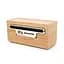 Колонка Kisonli G12A Bluetooth 5.0, 1х8W, 1200mAh, USB/TF/BT/AUX, DC: 5V/1A, Wooden, BOX, Q40 - мініатюра 4