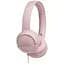 Дротові навушники повнорозмірні JBL T500 (JBLT500PIK) рожеві JBLT500PIK - мініатюра 1