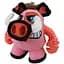 Сверхпрочная игрушка для собак плюшевый свин с пищалкой Croci Warriors Pigo 18 x 12 x 12 см - миниатюра 1