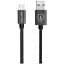 Кабель Jellico GS-20 microUSB 2m 3.1A Black - миниатюра 1