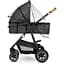 Коляска 2 в 1 Lionelo Amber Grey Graphite, темно-серая (LO-AMBER GREY GRAPHITE (2in1)) - миниатюра 5
