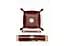 Настільна гра Планета Ігор Лоток для кубиків D20 (бургунді) (Dice tray D20 burgundy) (pi-dt009) - мініатюра 3
