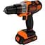 Дрель-шуруповерт Black+Decker MT218KB 18V 2x1.5Ah [89313] - миниатюра 3