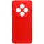 Чохол Silicone Cover з рамкою камери A Xiaomi Redmi 14C/Poco C75 Red - мініатюра 1